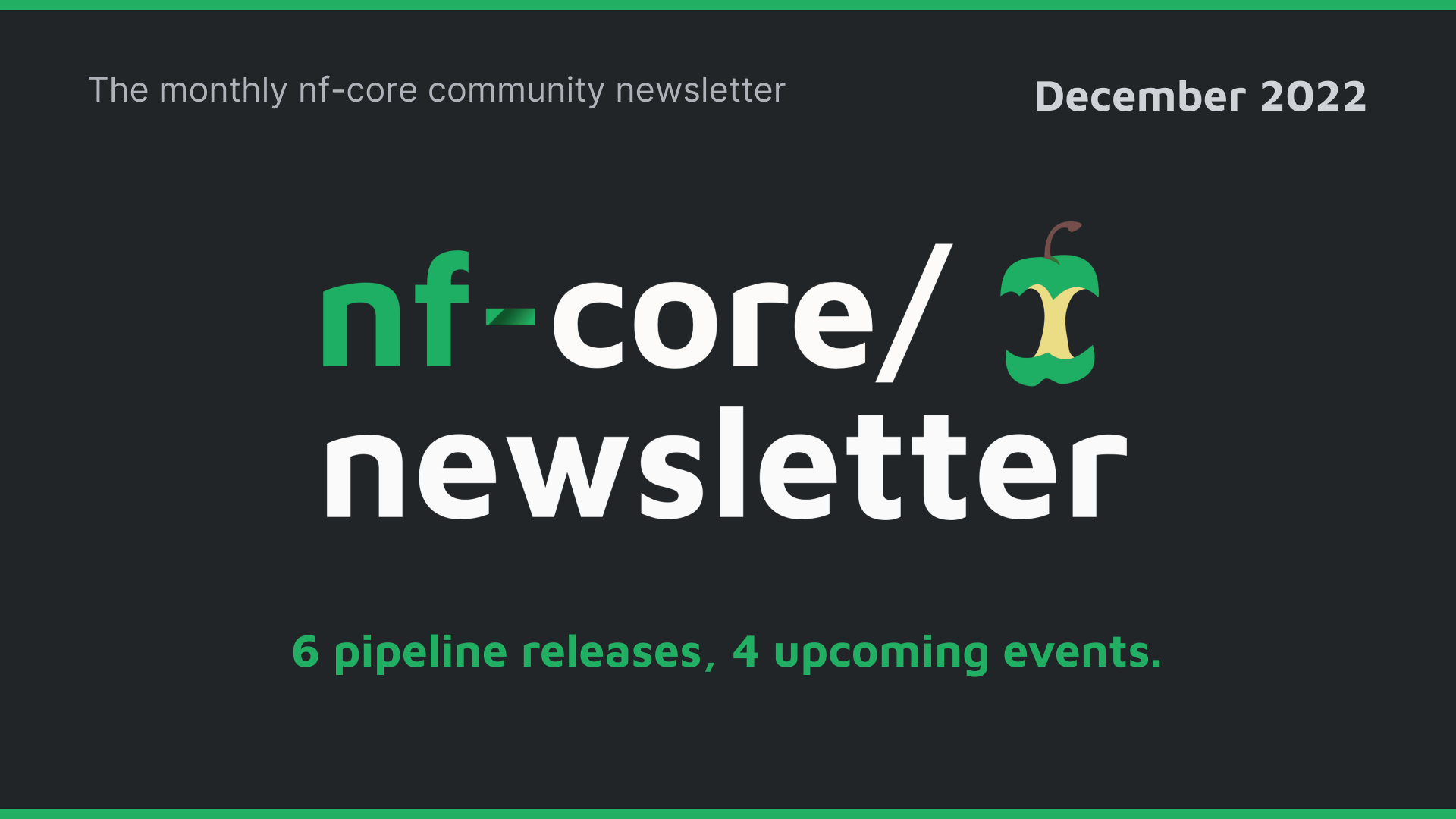 nf-core newsletter — December 2022