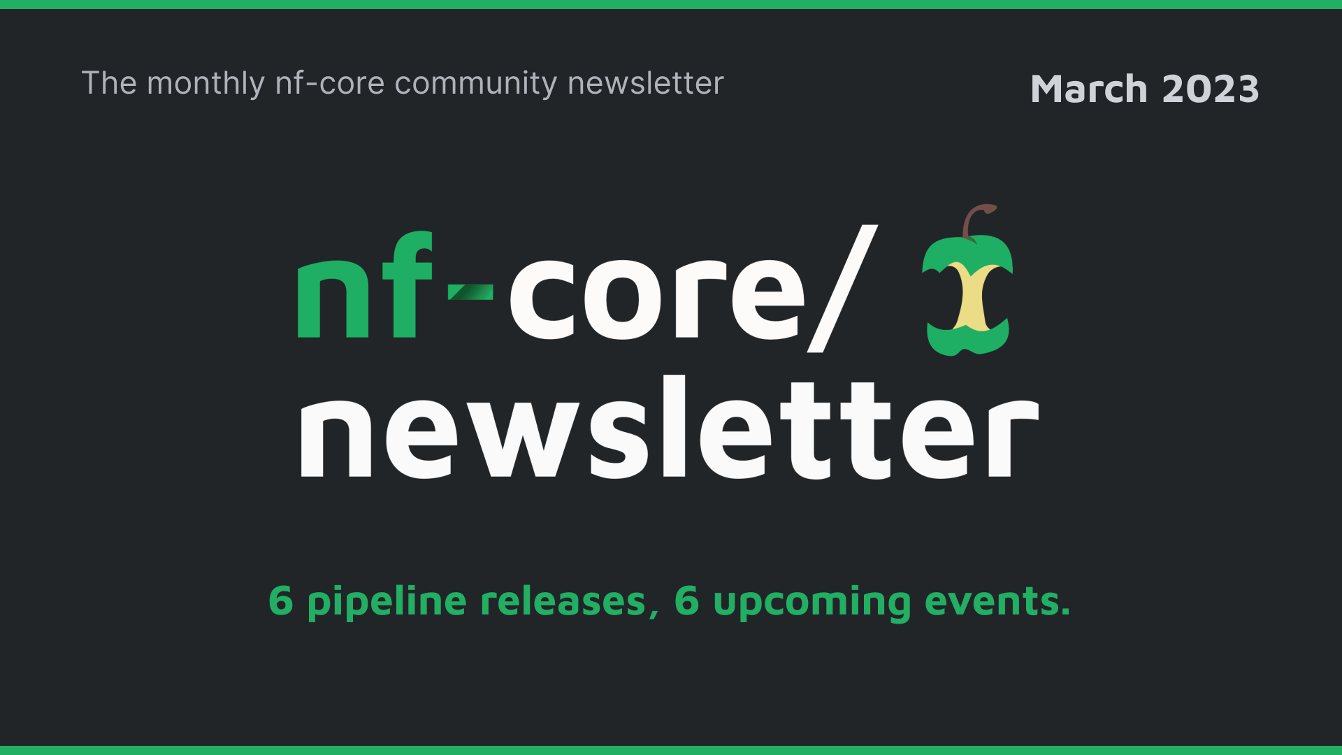 nf-core newsletter — March 2023