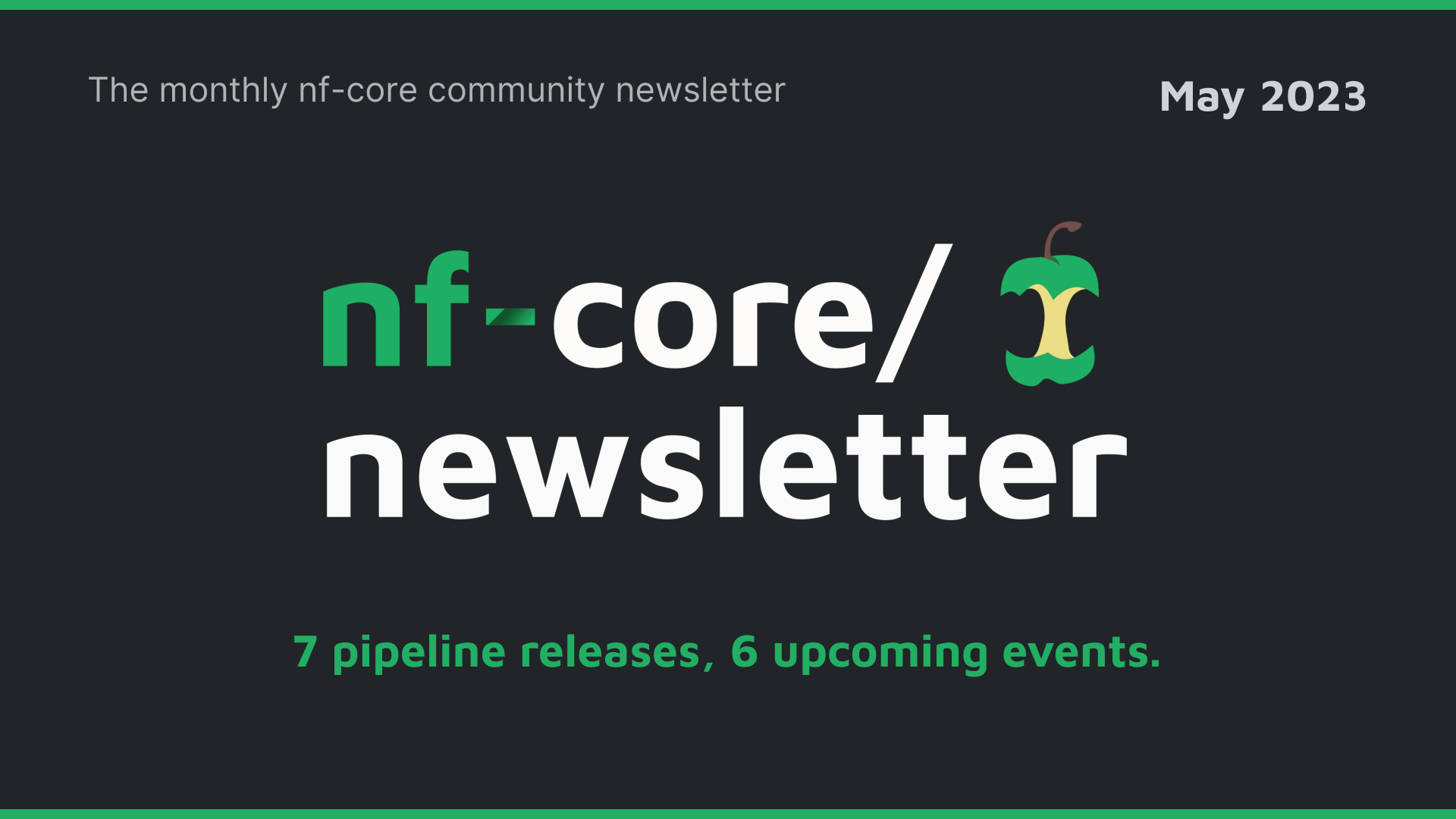 nf-core newsletter — May 2023