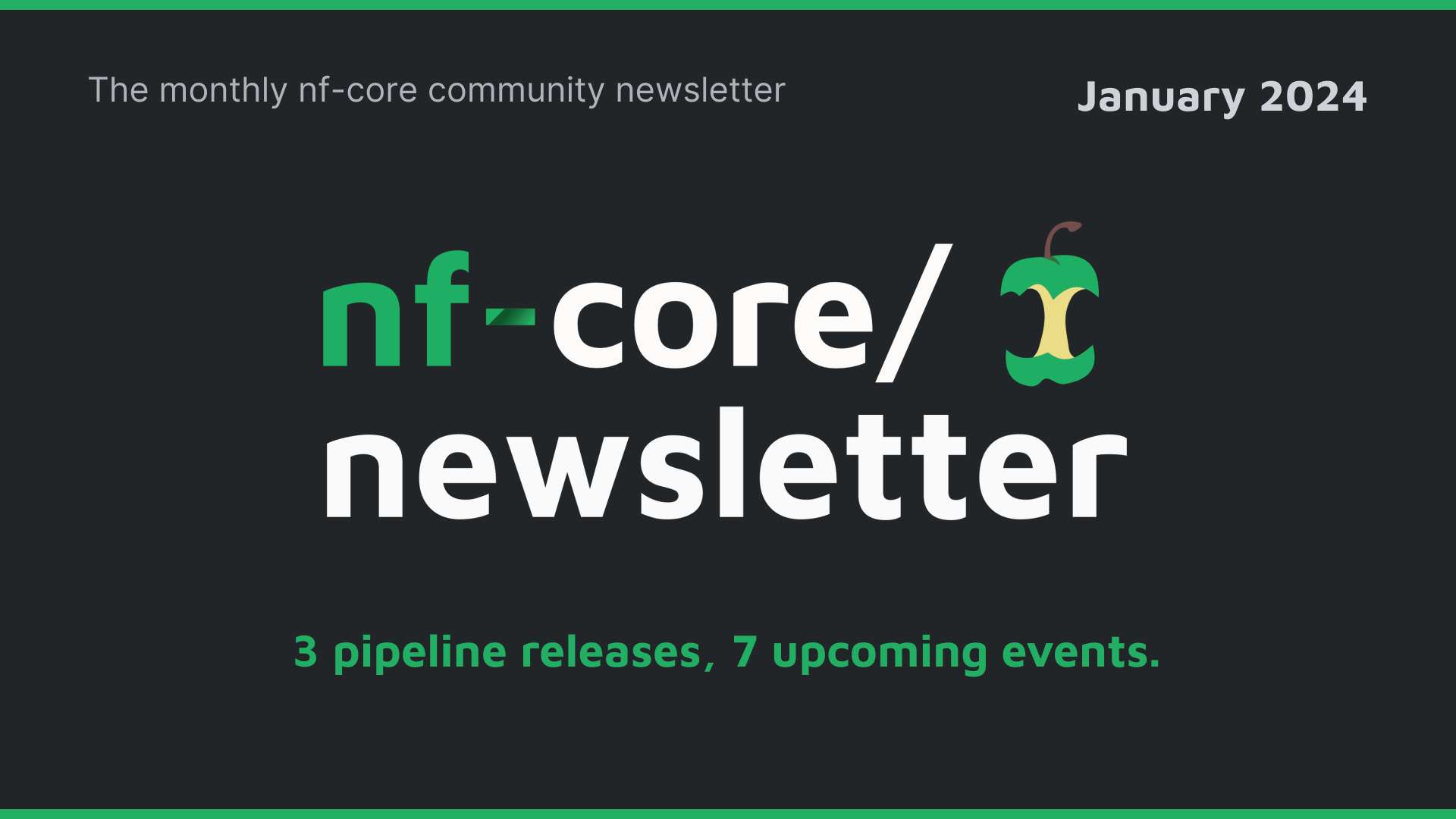 nf-core newsletter — January 2024