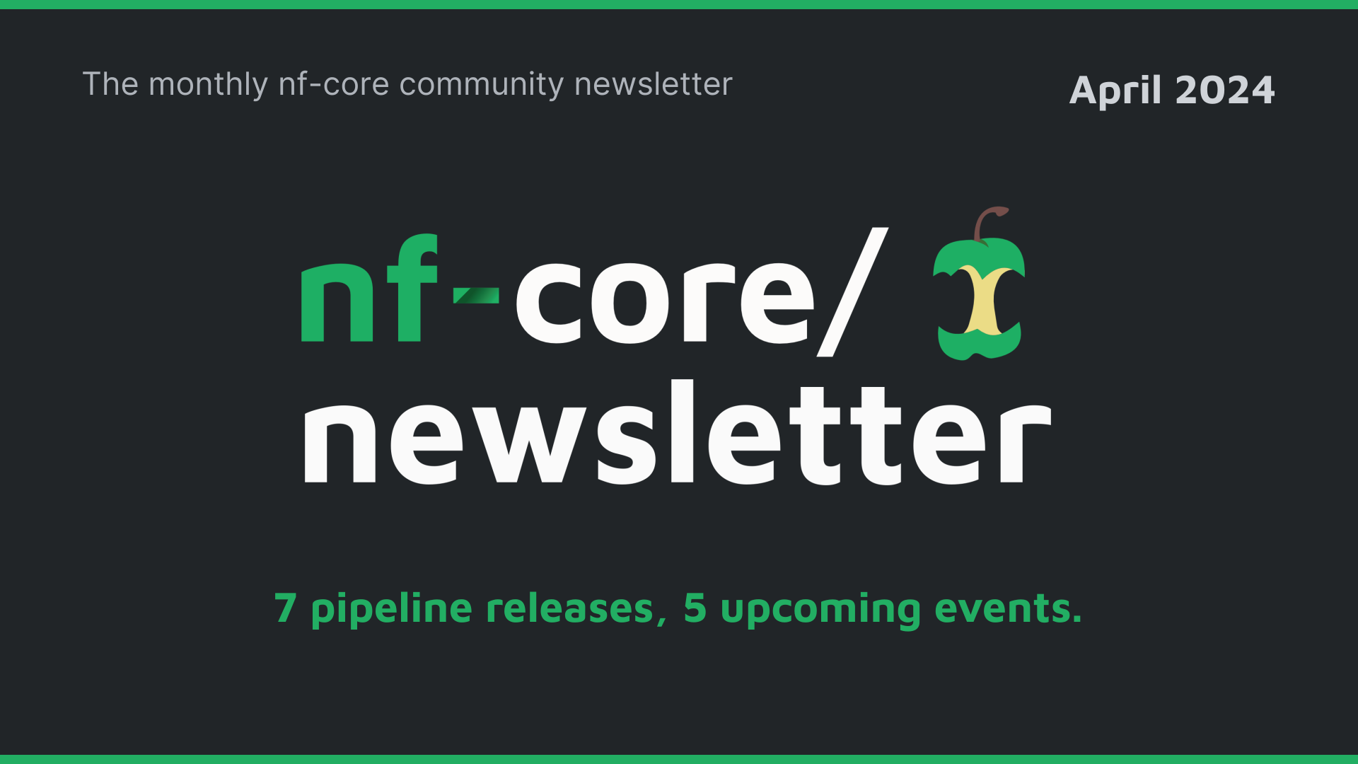 nf-core newsletter — April 2024